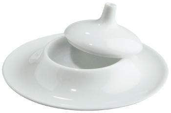 Individual butter dish with cover - Raynaud